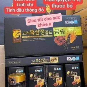 Cao Hắc Sâm Đông Trùng Linh Chi
