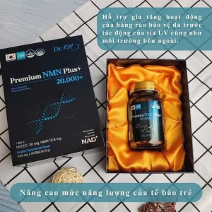 Viên Uống Cải Lão Hoàn Đồng Premium NMN Plus + 20,000+